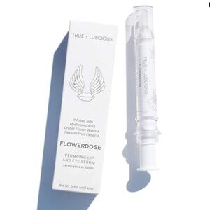 True + Luscious Flowerdose Lip & Eye Serum - Plumping & Hydrating Treatment NEW